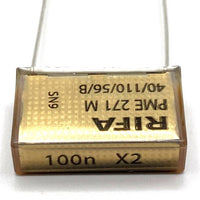 KEMET RIFA PME271 X2-kondensator 0.1uF (100nF) 275VAC - PME271MD6100KR30
