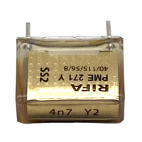 KEMET RIFA PME271 Y2-kondensator 0.0047uF (4.7nF) 300VAC - PME271YA4470MR05