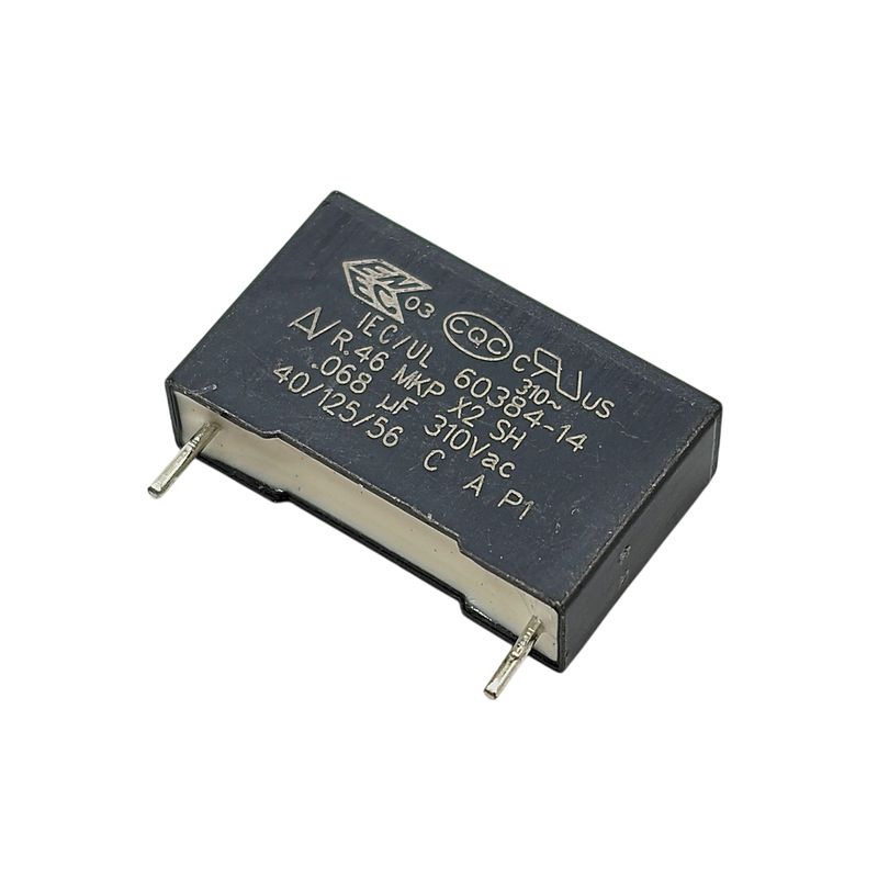 Kondensator X2 0.068uF 310VAC 125°C 18x5x11.1mm RM15mm, KEMET R463I2680JHH1M