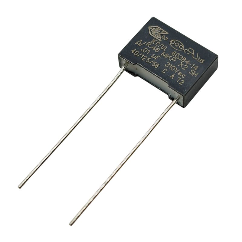 Kondensator X2 0.01uF 310VAC 125°C 13x4x9.1mm RM10mm, KEMET R463F210050H7K