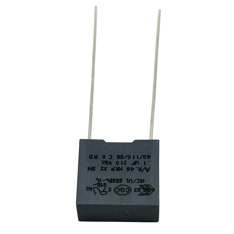 Kondensator X2 0.1uF 310VAC 110°C 13x6x12.1mm RM10mm, R463F310040M1M