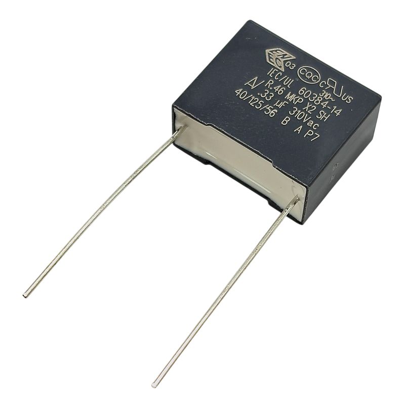 Kondensator X2 0.33uF 310VAC 125°C 18x8.5x14.6mm RM15mm, KEMET R463I333050H7K