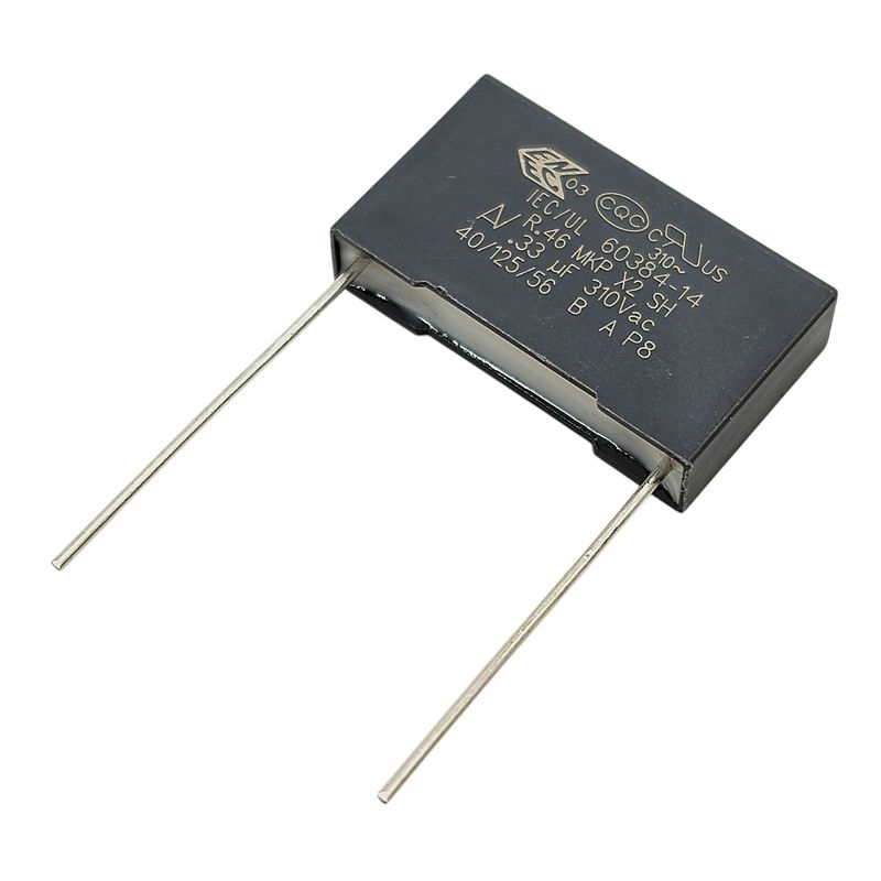 Kondensator X2 0.33uF 310VAC 125°C 26.5x6x15.1mm RM22.5mm, KEMET R463N333050H7K