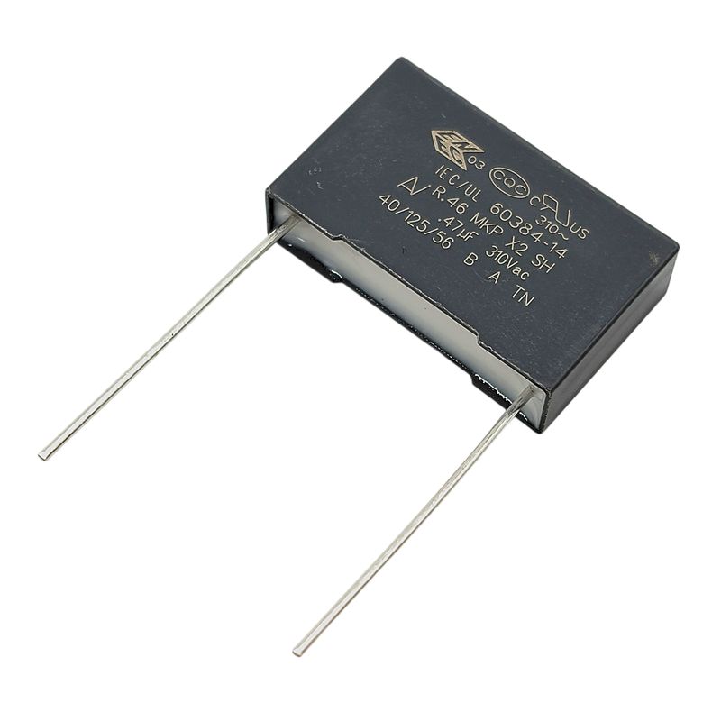 Kondensator X2 0.47uF 310VAC 125°C 26.5x7x16.1mm RM22.5mm, KEMET R463N347050H7K