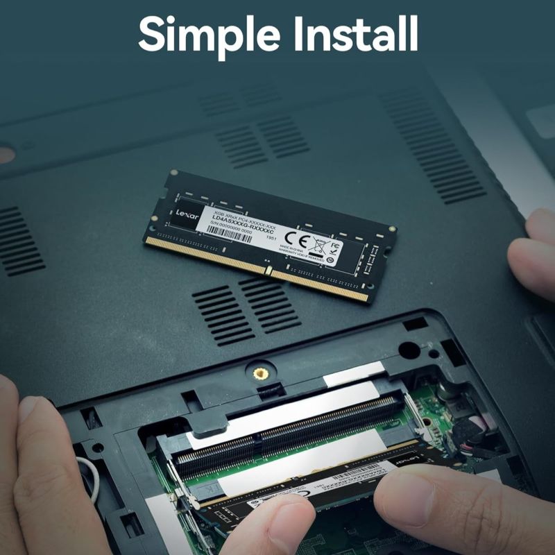 RAM-minne 1x16GB DDR4 3200MHz SO-DIMM CL17 260-pin Lexar