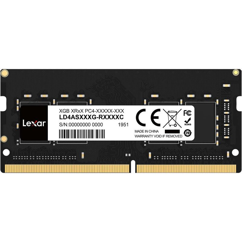 RAM-minne 1x16GB DDR4 3200MHz SO-DIMM CL17 260-pin Lexar