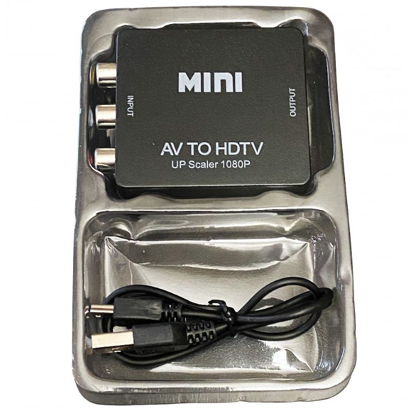 RCA till HDMI Konverter för Äldre Nintendo/Playstation & VHS