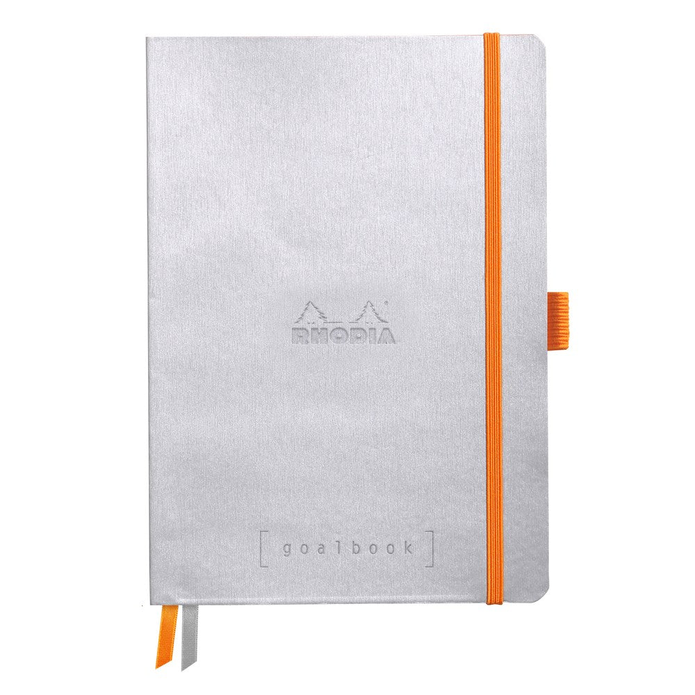 Rhodia GoalBook Anteckningsbok A5, Silver