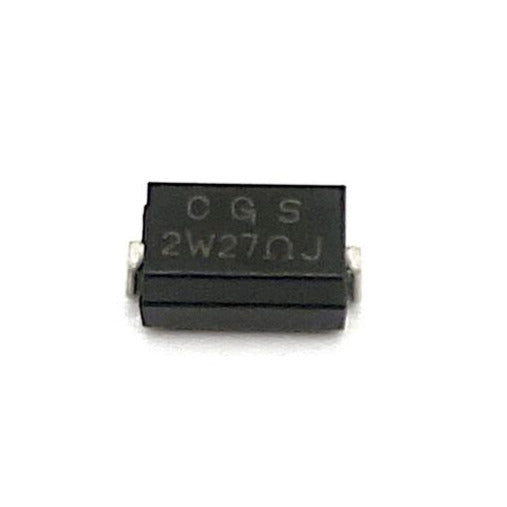 CGS Trådlindat Effektmotstånd 27Ω, 2 W, SMW227RJT