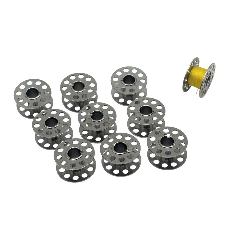10st CB-spolar metall 20mm för symaskin