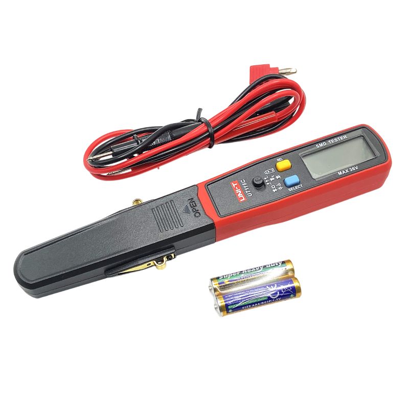 Multimeter för kretskort 0-36VDC - R, C och dioder, UNI-T UT116C