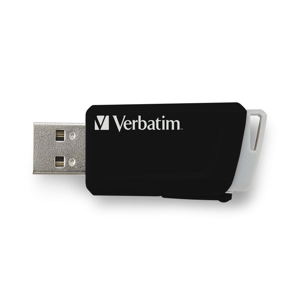 Verbatim Store 'N' Click USB 3.2 minne 32GB, Svart