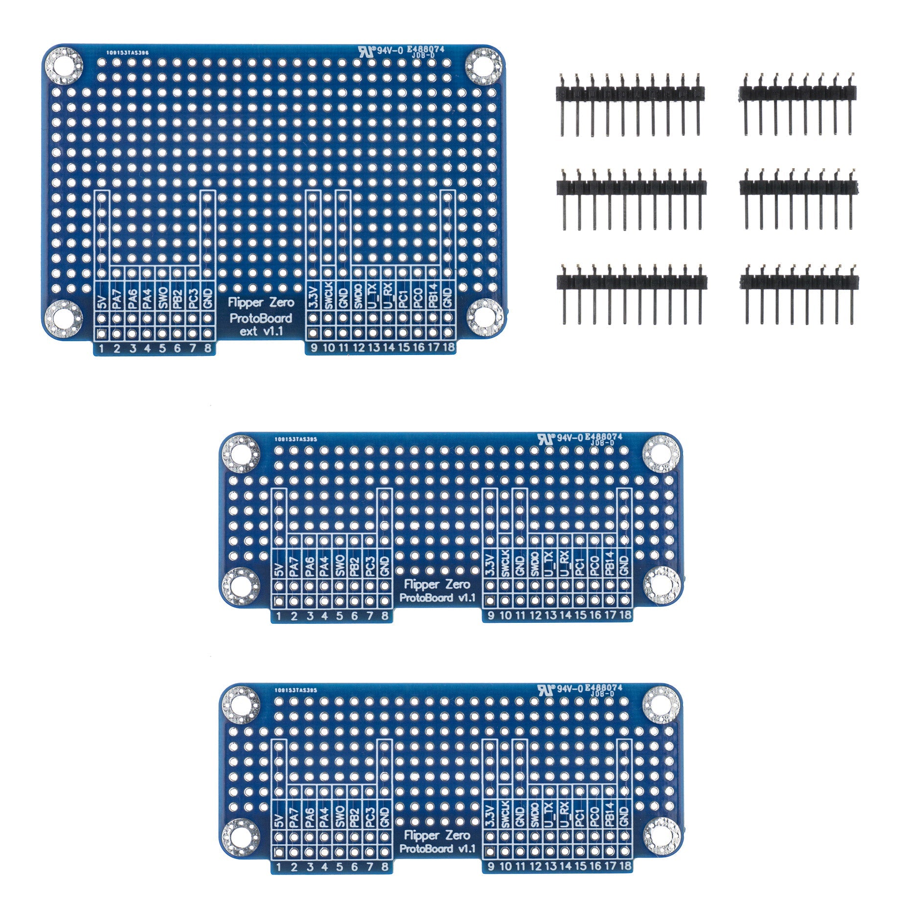 Prototypkort till Flipper Zero