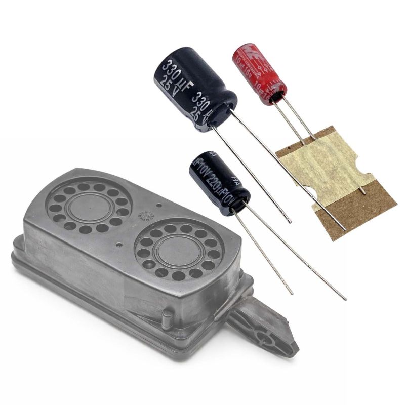 Kondensatorer till larmsiren SAAB 9-3 & 9-5, 105°C