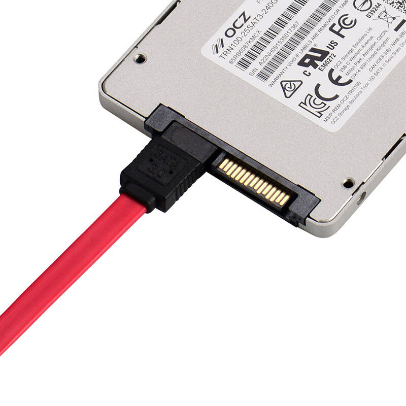 SATA 3.0-kabel, 6 Gbps, 0.5m