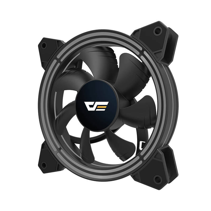 Darkflash CF11 Pro chassifläktar 3-pack ARGB, svart 120x120mm
