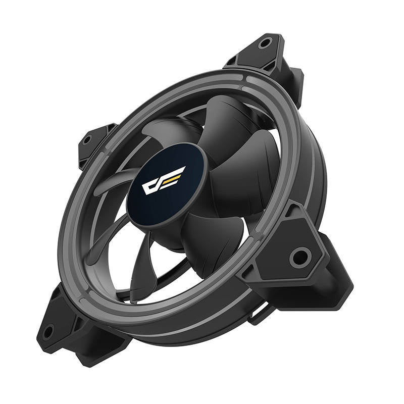 Darkflash CF11 Pro chassifläktar 3-pack ARGB, svart 120x120mm