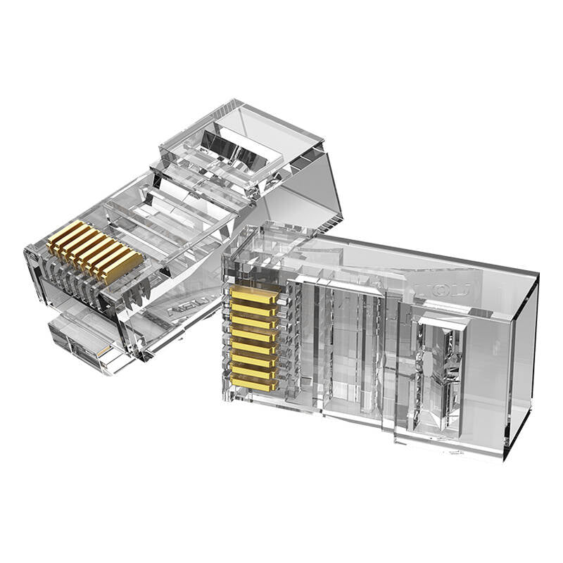 RJ45 Cat.5E UTP-kontakt för crimpning, 50-pack