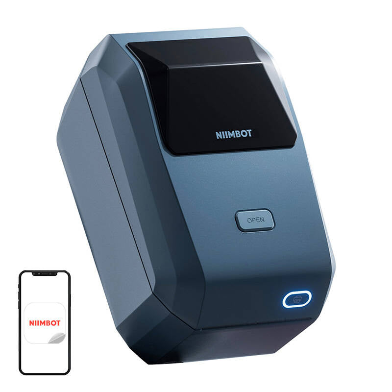 Etikettskrivare Niimbot K3W WiFi/Bluetooth, 203 dpi, termisk, 180 mm/s, blå