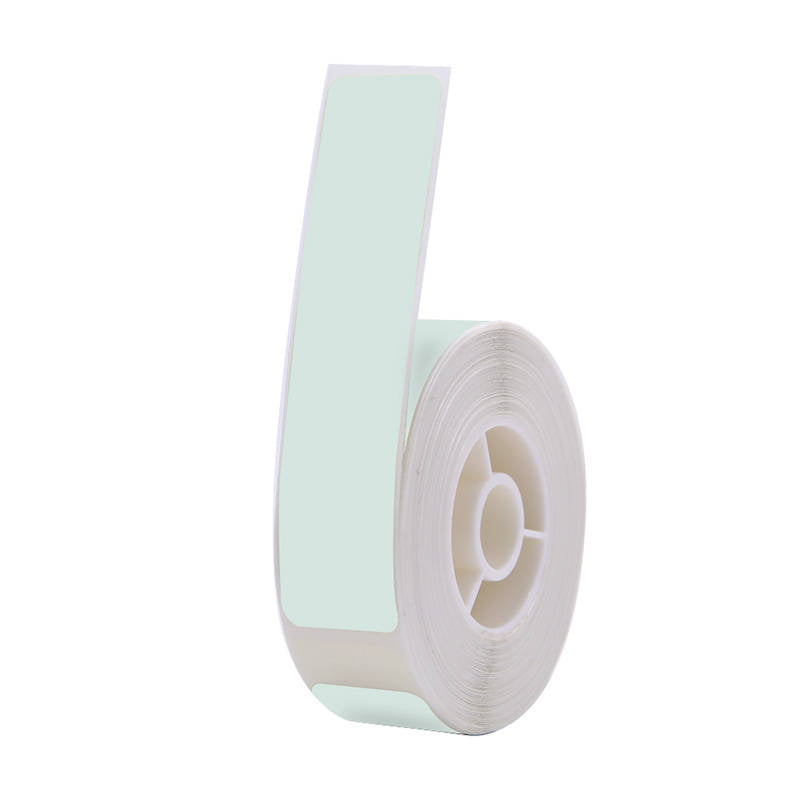 Etiketter 14x60mm 110st, termiska mintfärgade Niimbot T-rulle för H1S