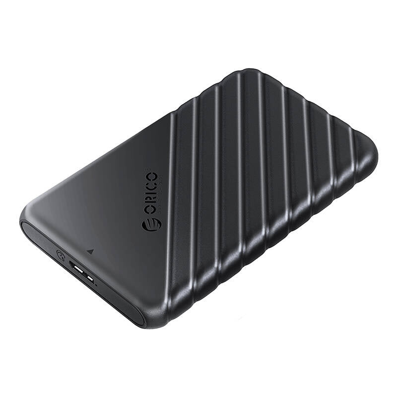 Hårddiskkabinett 2.5" 5Gbps USB-A, svart - Orico