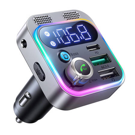 FM-sändare med bluetooth Joyroom JR-CL16, 48W USB-C