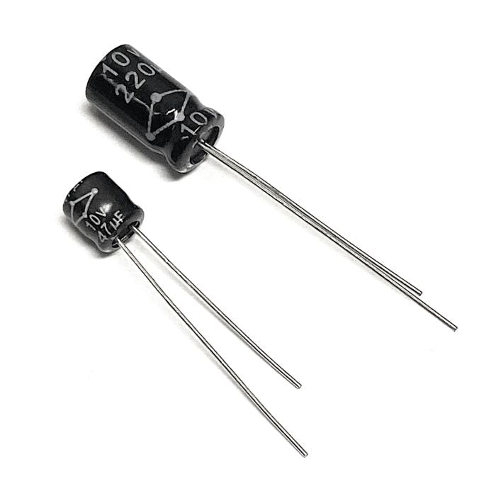 2st Kondensatorer för Guitar Hero kontroll Playstation, 47uF & 220uF