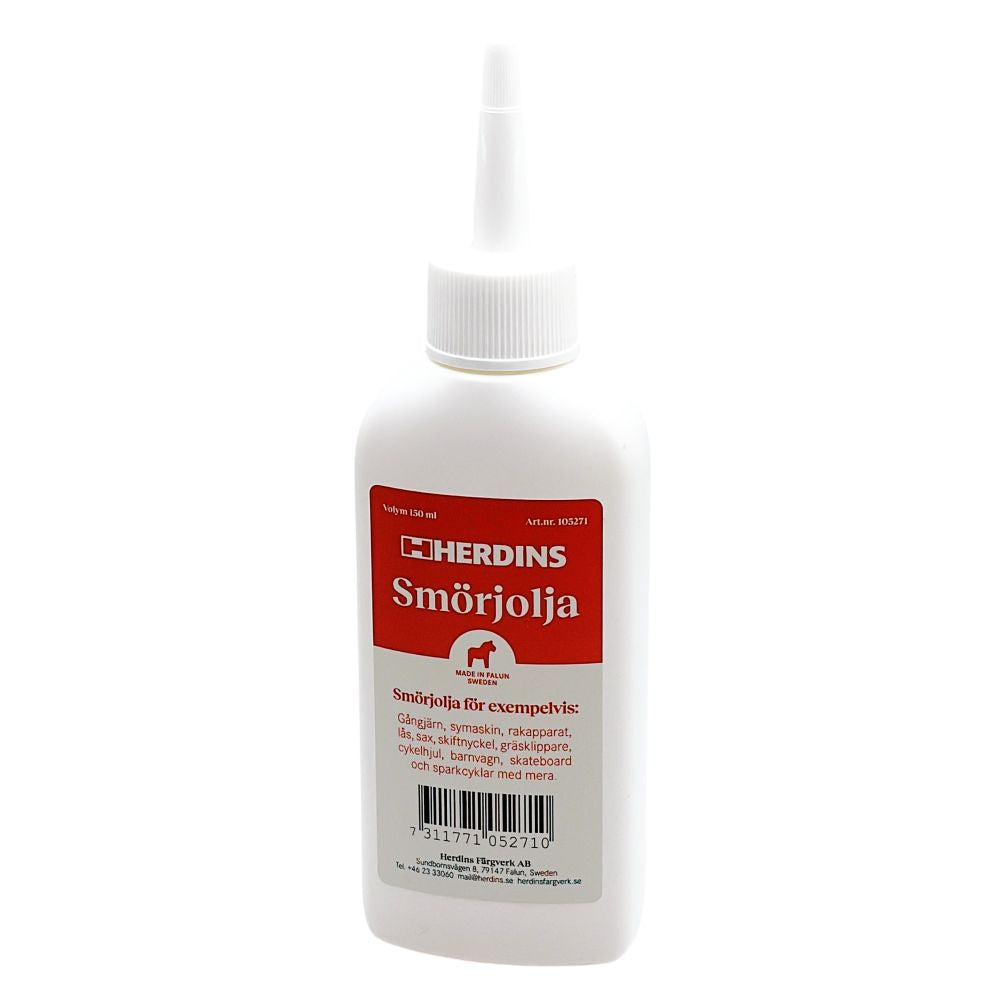 Herdins Smörjolja för symaskiner och finmekanik, 150ml