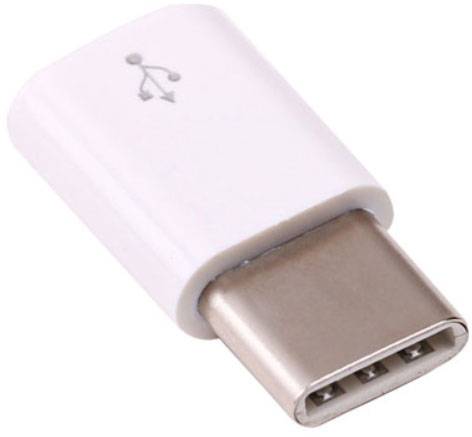 USB-C/Micro-USB adapter Raspberry Pi, vit