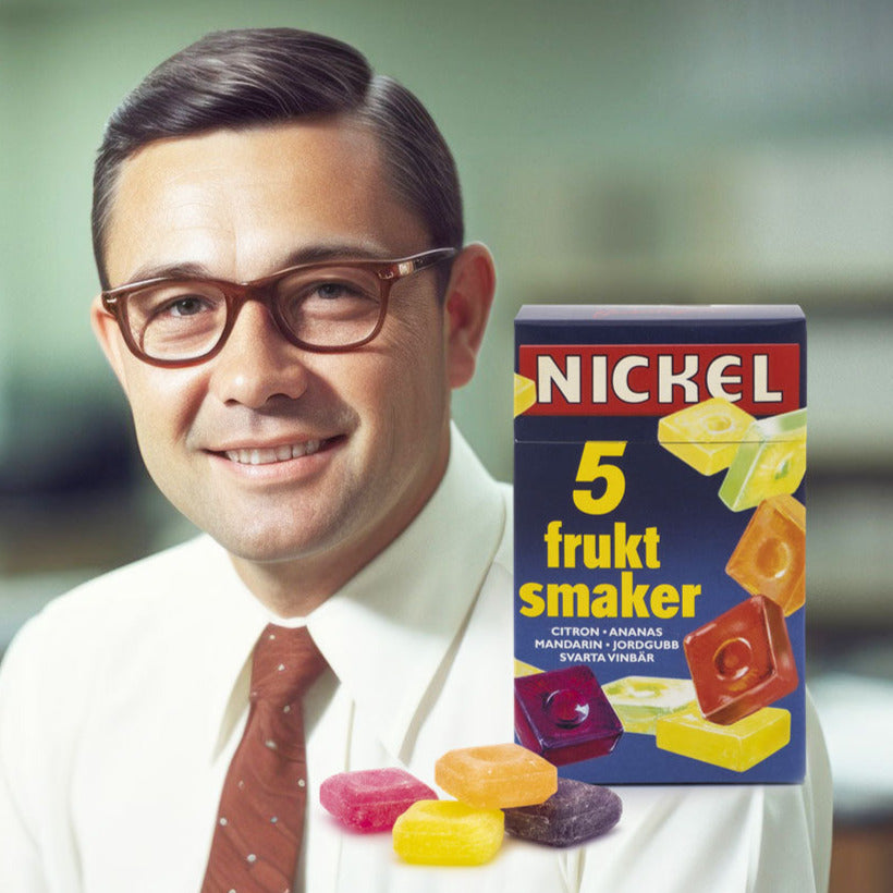 Sockerbageriet Nickel frukt, retrogodis 100g
