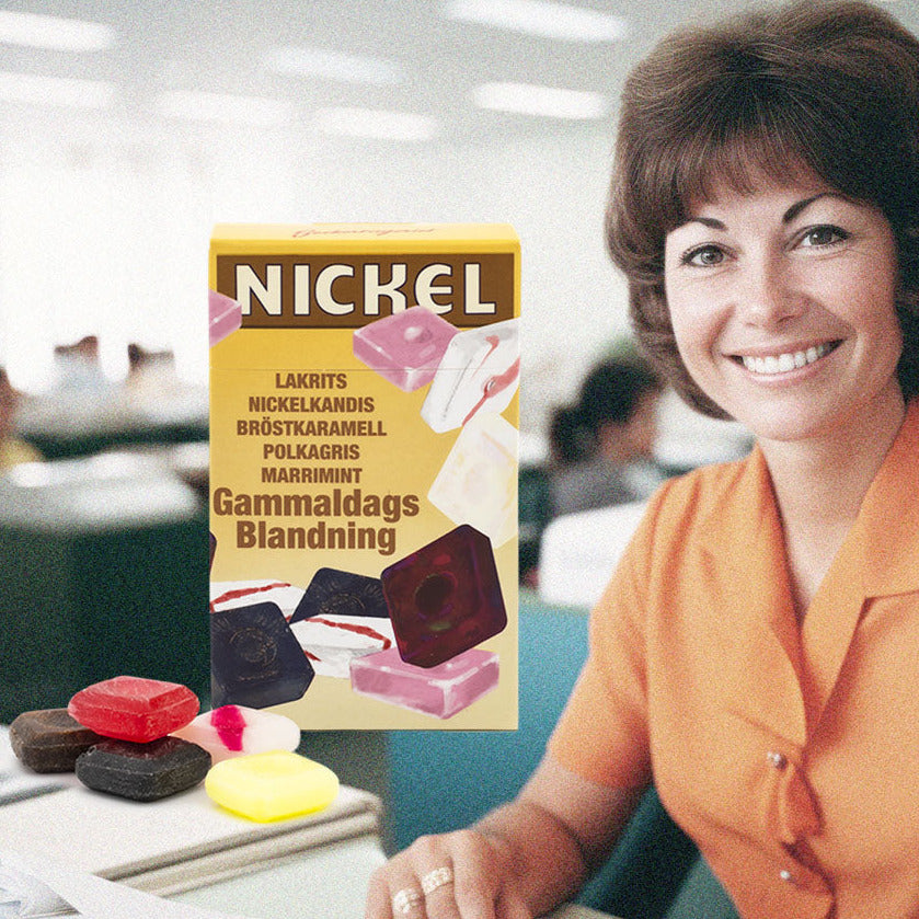Sockerbageriet  Nickel gammaldags blandning, retrogodis 100g