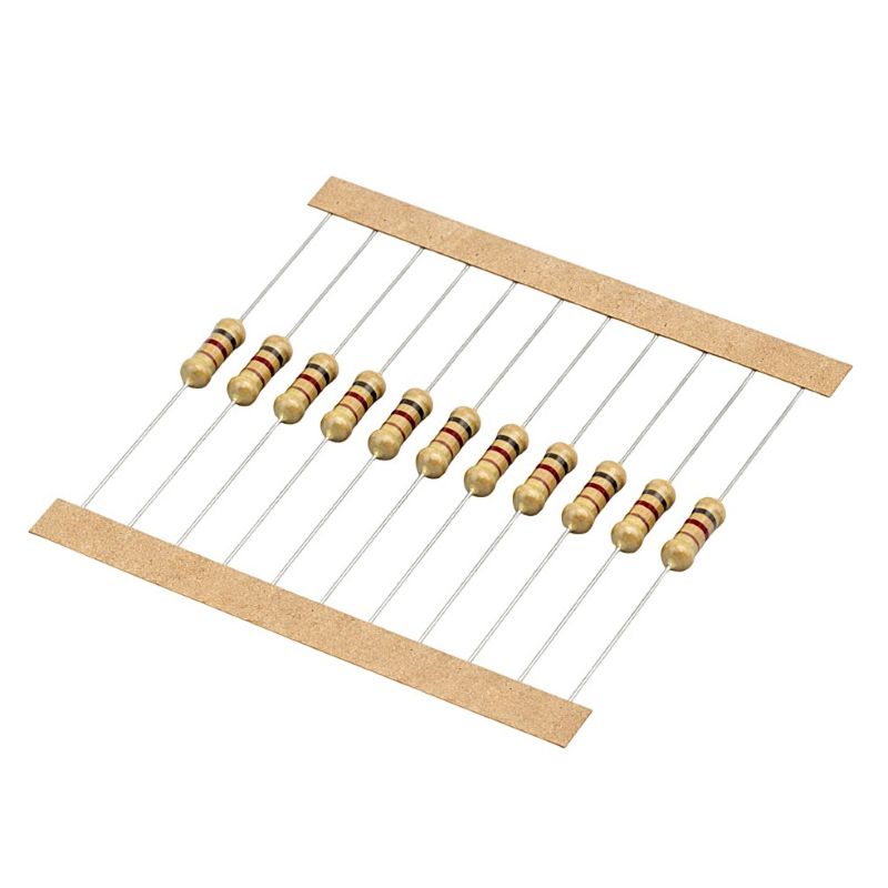 10-pack Resistor 100k Ω 0.25W 5% axial kolfilm CFR0W4J0104A10