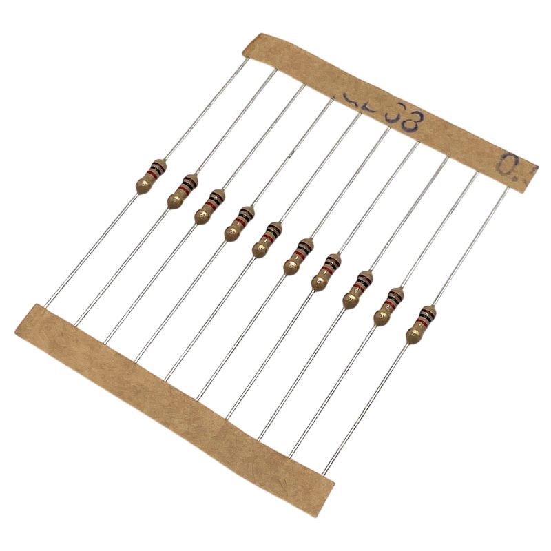 10-pack Resistor 100k Ω 0.25W 5% axial kolfilm CFR0W4J0104A10